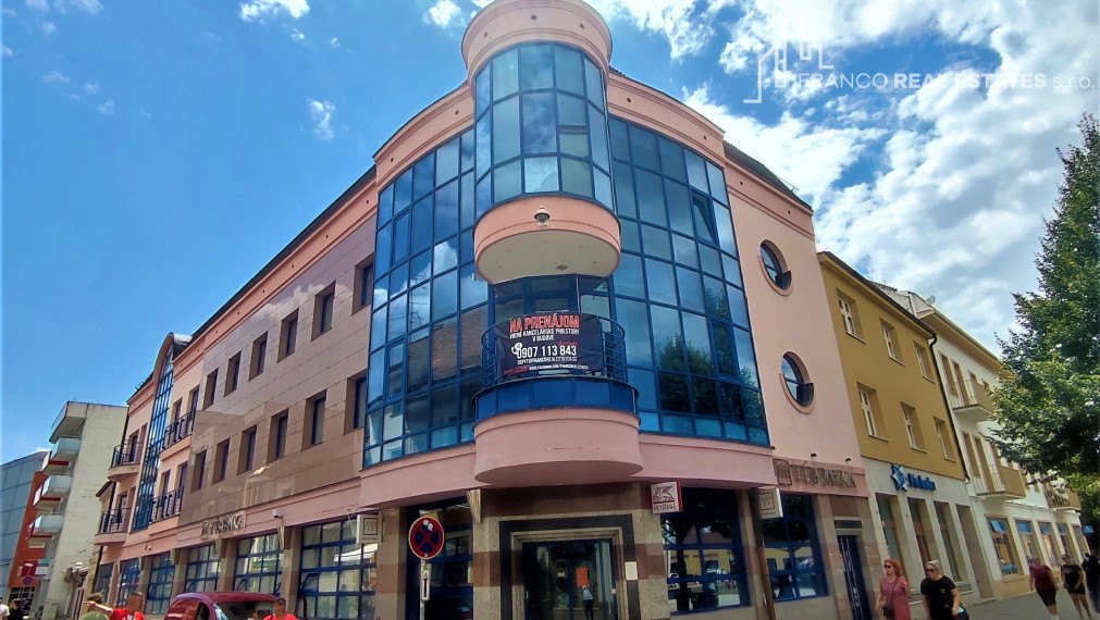 Prémiové kancelárie v priamom centre mesta Piešťany (od 20m2 až po 340m2)