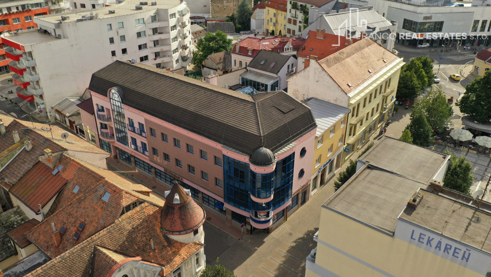 Prémiové kancelárie v priamom centre mesta Piešťany (od 20m2 až po 340m2)