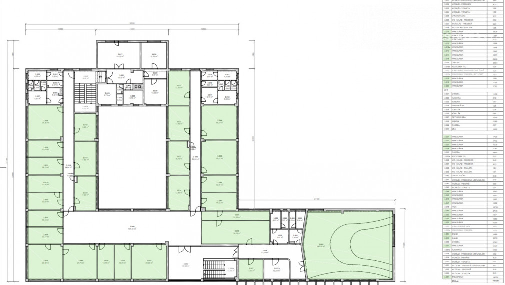 Kancelárie v priamom centre mesta Galanta, od 14m2 až po celkových 470m2